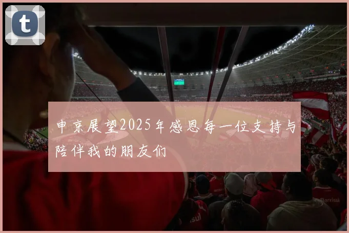 申京展望2025年感恩每一位支持与陪伴我的朋友们